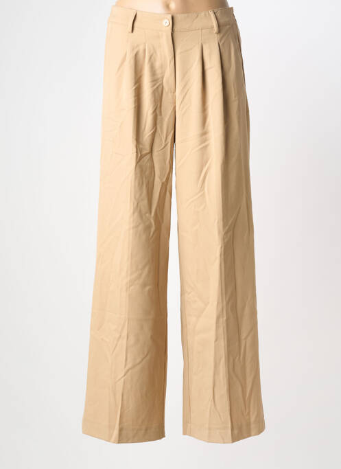 Pantalon large beige TALLY WEIJL femme
