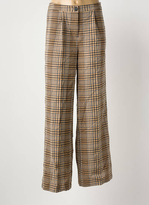 Pantalon flare marron ONLY femme