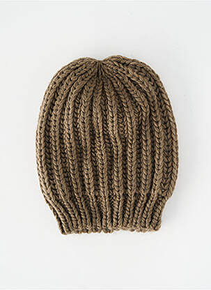 Chapeau marron PIECES femme