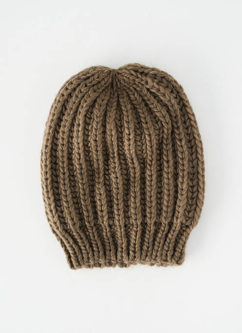 Chapeau marron PIECES femme