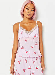 Pyjama rose SKINNYDIP LONDON femme
