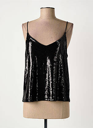 Top noir MANGO femme