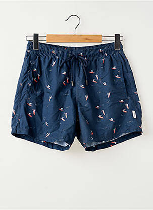 Short de bain bleu BRUCE & BUTLER  homme