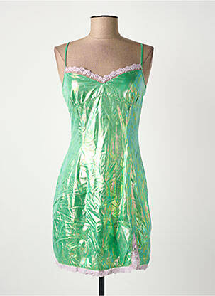 Robe courte vert OGL femme