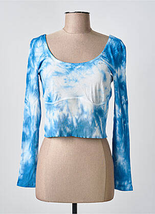 Crop top bleu TALLY WEIJL femme