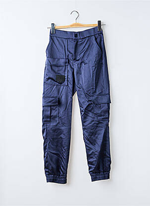 Pantalon cargo bleu CEMI femme