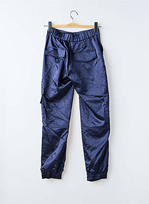 Pantalon cargo bleu CEMI femme