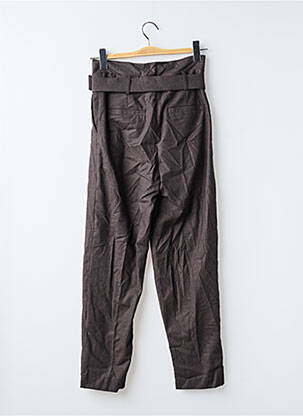Pantalon droit vert MORGAN femme