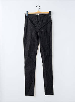 Pantalon slim noir PIECES femme
