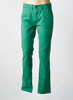 Pantalon chino vert BRUCE & BUTLER  homme