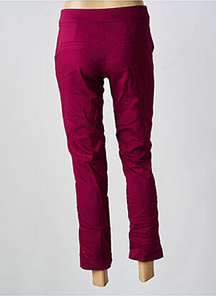 Pantalon chino rouge MORGAN femme