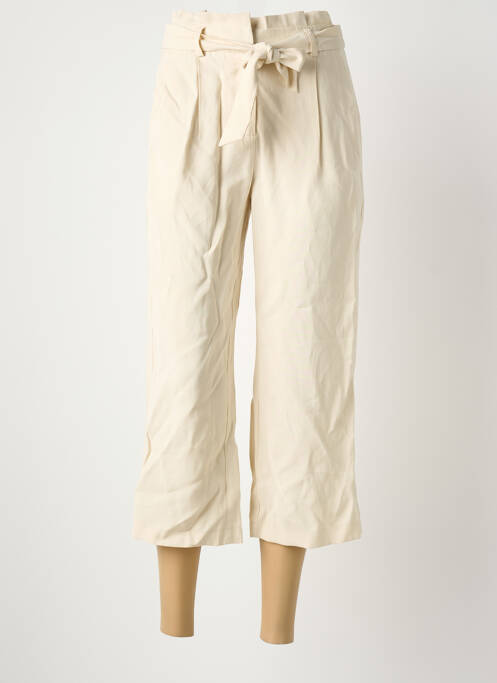 Pantalon 7/8 beige VERO MODA femme