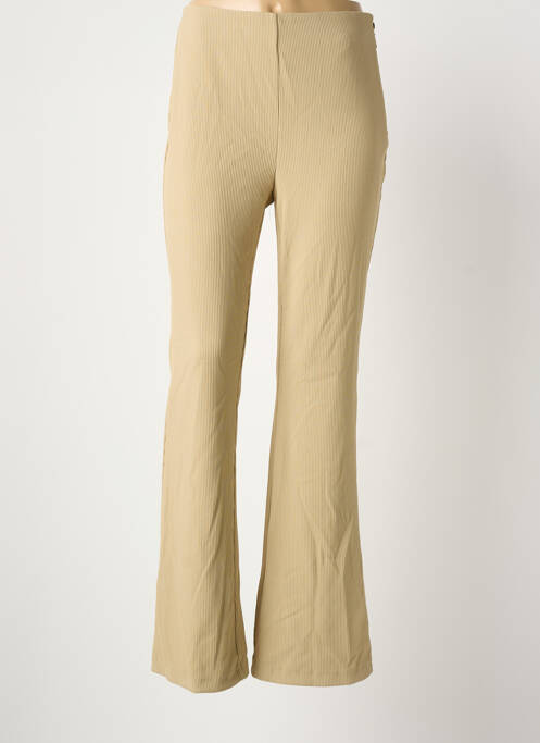 Pantalon droit beige ONLY femme