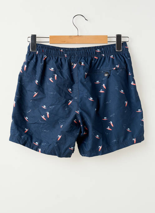 Short de bain bleu BRUCE & BUTLER  homme