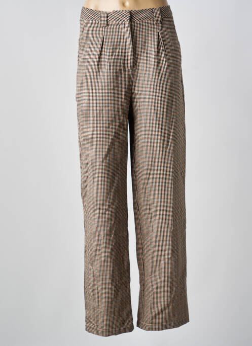 Pantalon chino marron HAILYS femme