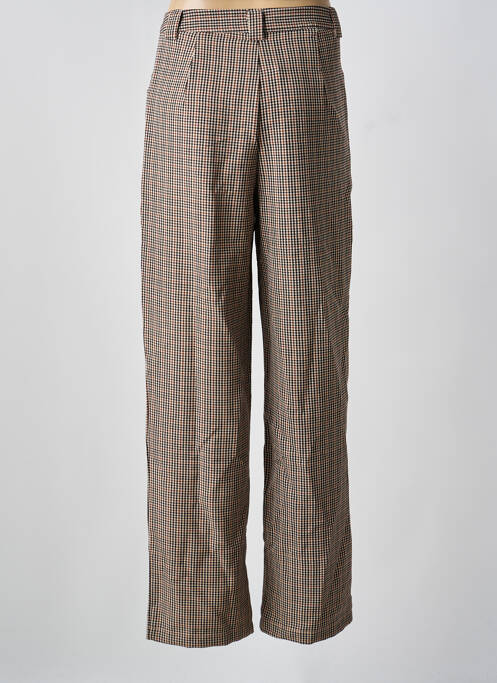 Pantalon chino marron HAILYS femme