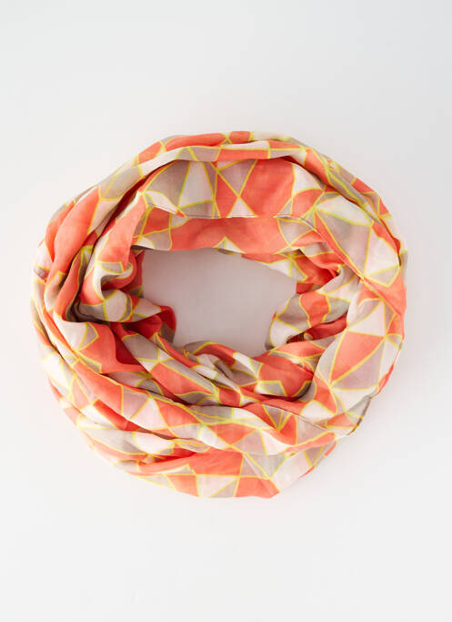 Foulard orange PIECES femme