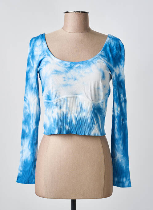 Crop top bleu TALLY WEIJL femme