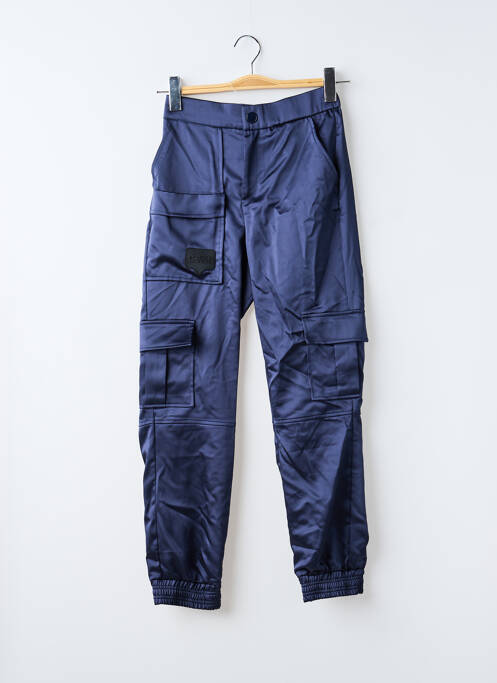 Pantalon cargo bleu CEMI femme
