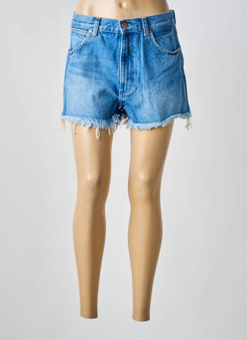 Short bleu WRANGLER femme