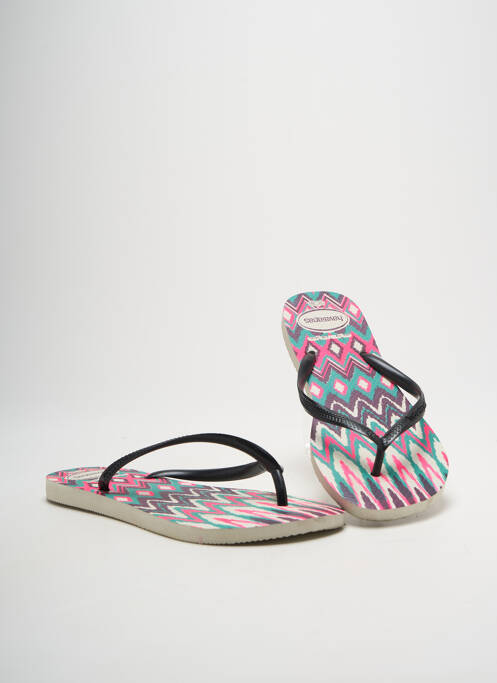 Tongs noir DIVERSE femme