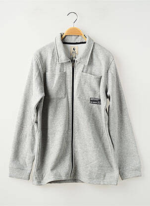 Gilet manches longues gris GARCIA garçon