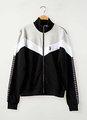 Gilet manches longues noir FILA fille