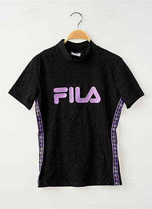 T-shirt noir FILA fille