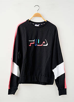 Sweat-shirt noir FILA fille