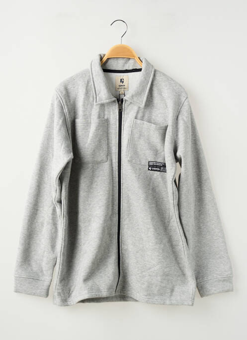 Gilet manches longues gris GARCIA garçon
