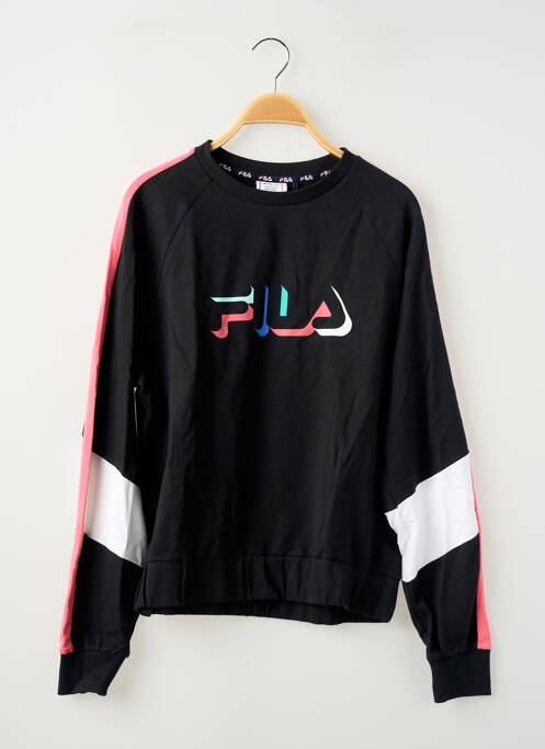 Sweat-shirt noir FILA fille