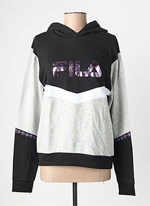 Sweat-shirt à capuche gris FILA fille