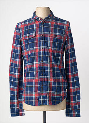 Chemise manches longues rouge PETROL INDUSTRIES garçon