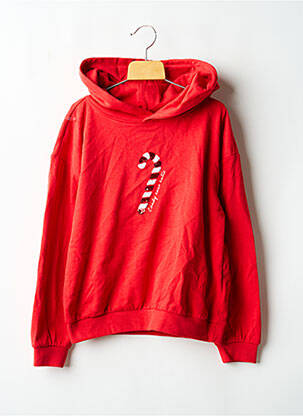 Sweat-shirt rouge ONLY fille