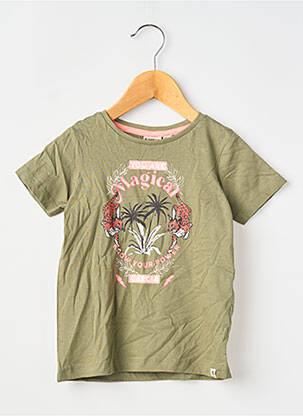 T-shirt vert GARCIA fille