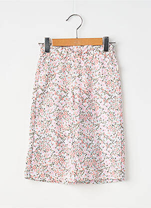 Jupe mi-longue blanc GARCIA fille