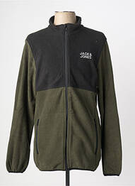 Gilet manches longues gris JACK & JONES garcon