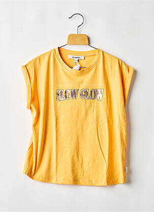 T-shirt ocre GARCIA fille