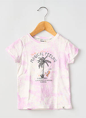 T-shirt blanc GARCIA fille