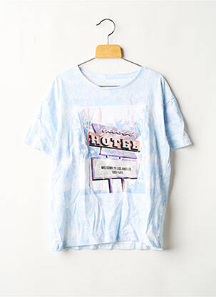 T-shirt bleu GUESS fille