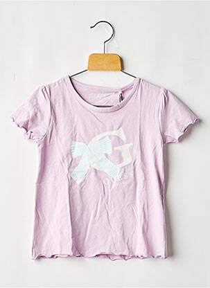 T-shirt violet GUESS fille