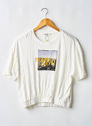 T-shirt blanc GARCIA fille