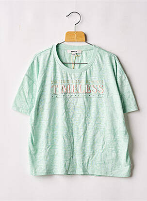 T-shirt vert GARCIA fille