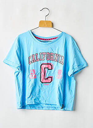T-shirt bleu CARS JEANS fille