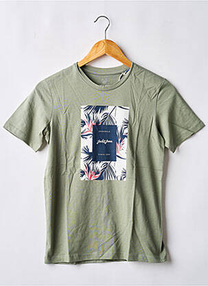 T-shirt vert JACK & JONES garçon