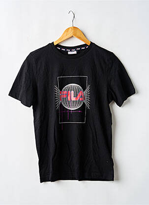 T-shirt noir FILA garçon