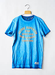 T-shirt bleu PETROL INDUSTRIES garcon