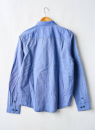 Chemise manches longues bleu GARCIA garçon