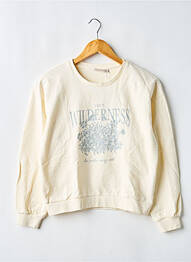 Sweat-shirt beige ONLY fille