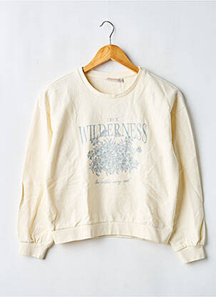 Sweat-shirt beige ONLY fille